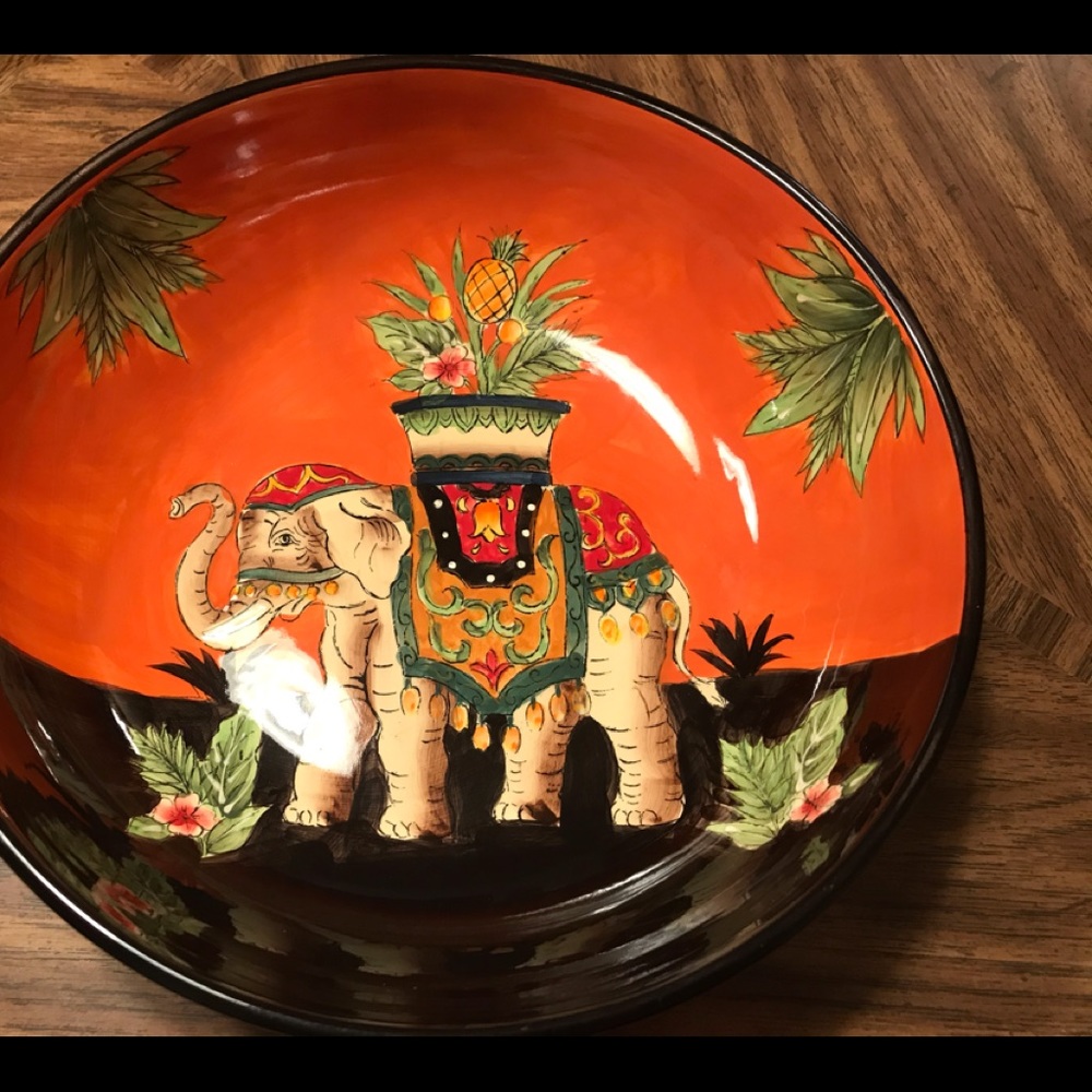 West Indies elephant bowl